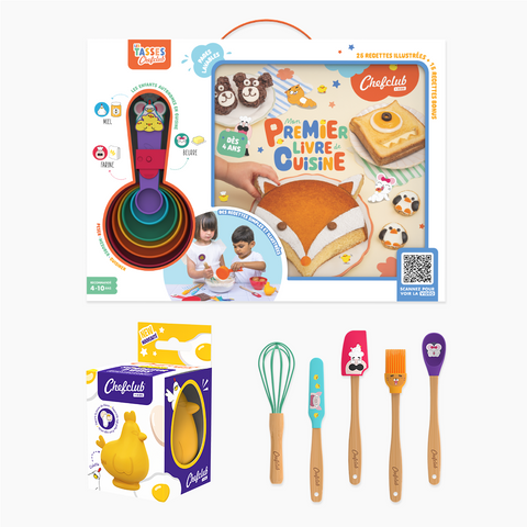 Pack enfant - Mon premier livre de cuisine