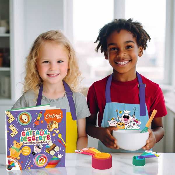 Chefclub Kids Kuchen & Desserts Set - Mit Messbechern Und Rezeptbuch