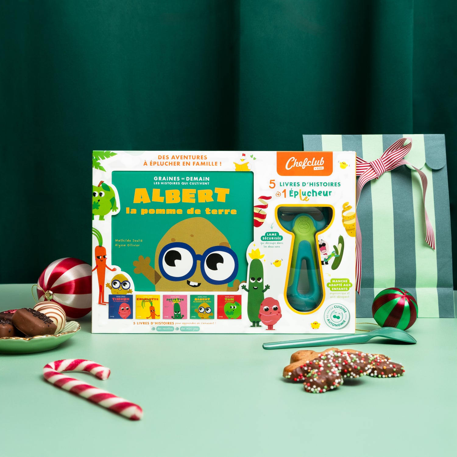 Coffret Graines de Demain et son éplucheur