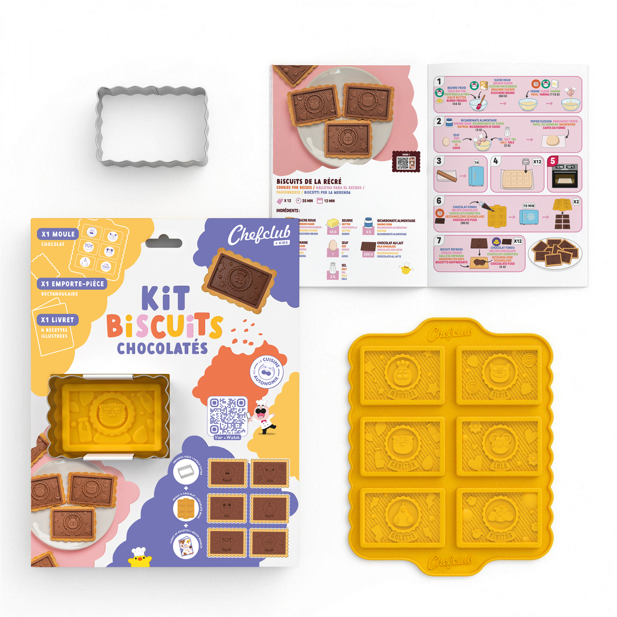 Kit - Biscuits chocolatés