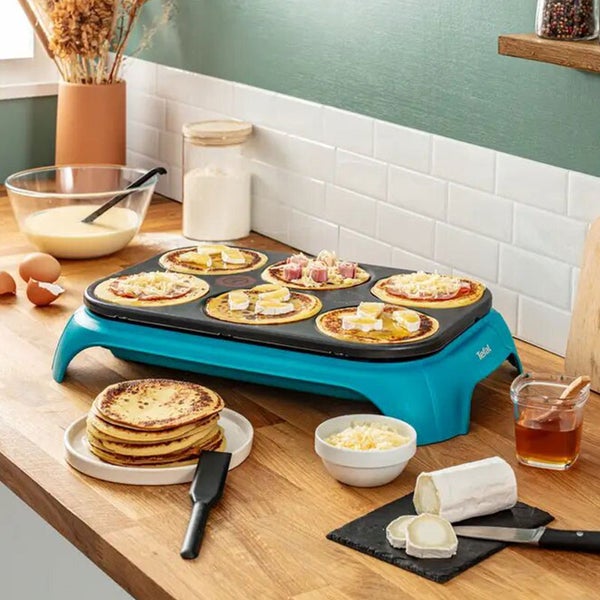 Chefclub by Tefal - appareil de cuisson pour réaliser jusqu'à à 6 pancakes