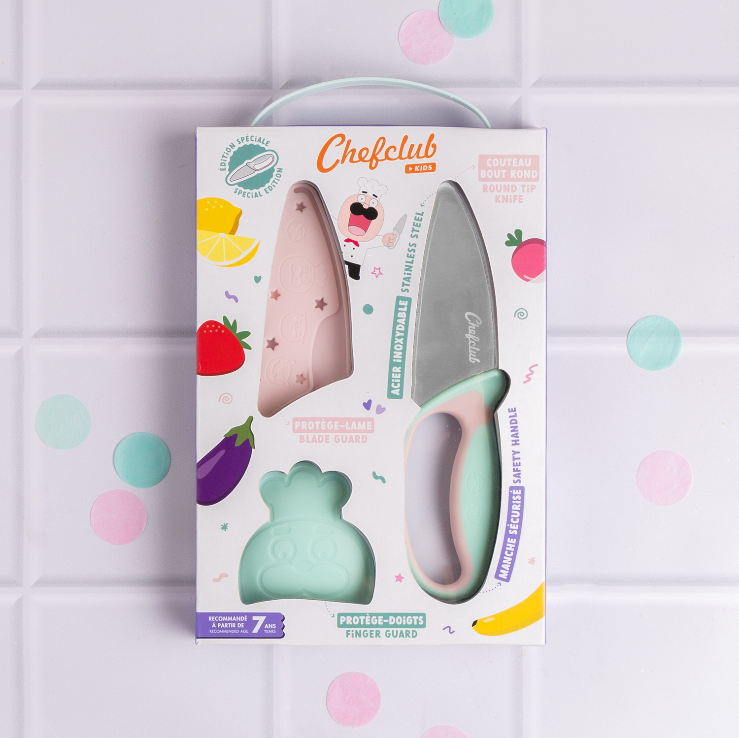 Couteau pastel