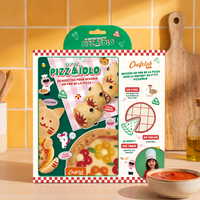Coffret Kids : Le Pizzaiolo et le tablier pizza Chefclub Kids