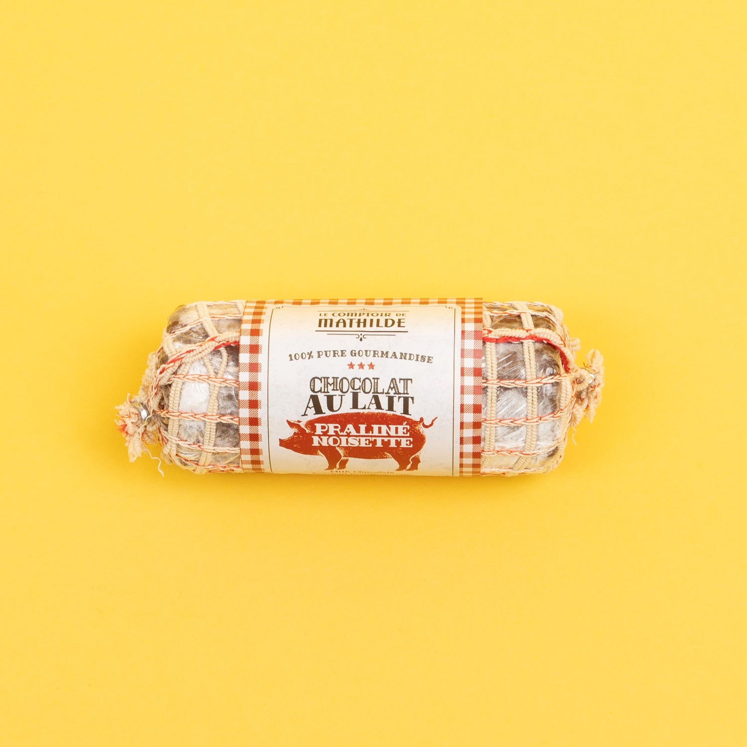 Saucisson-chocolat en Trompe l'œil