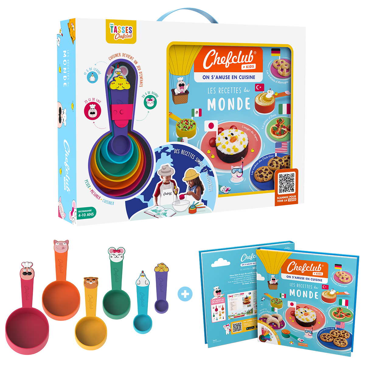 Coffret - Les recettes du monde