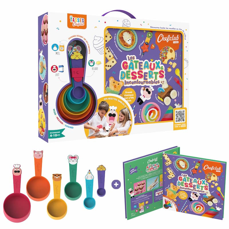 Coffret - Les gâteaux et desserts incontournables