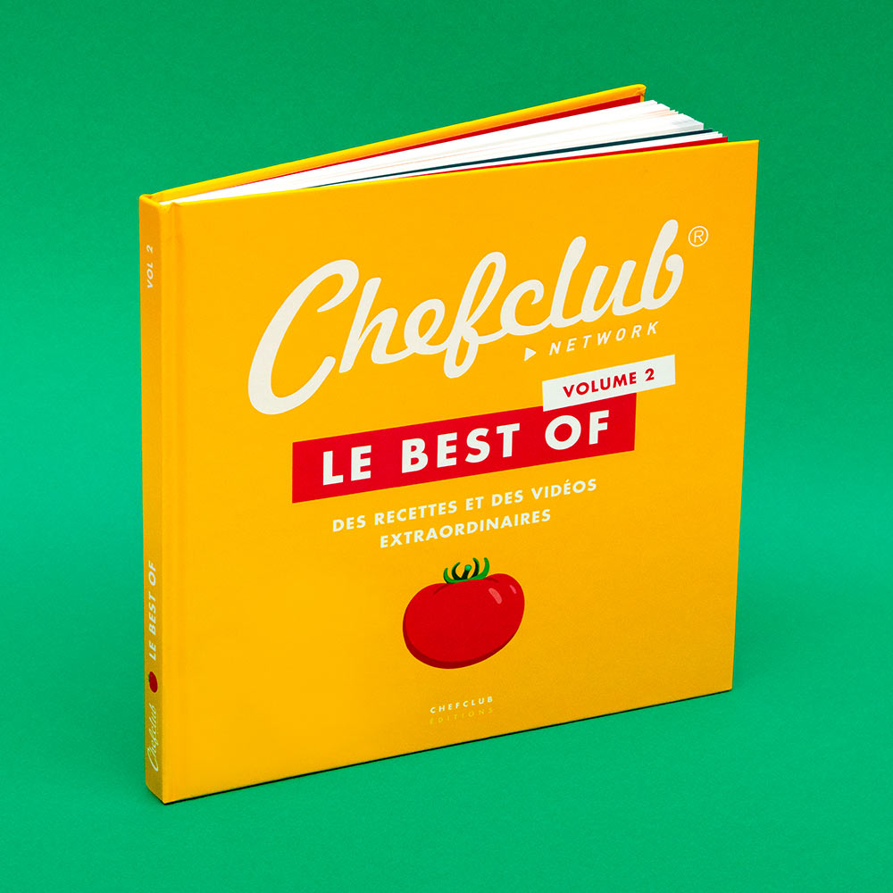 Livre - Best Of Vol.2 - Recettes et vidéos extraordinaires Livre Adulte Chefclub 