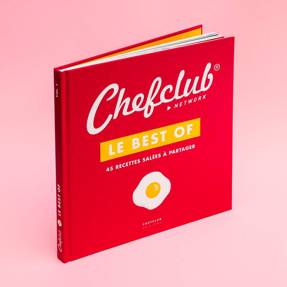 Livre - Best Of Vol.1 - Recettes salées à partager Livre Adulte Chefclub 