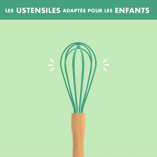 Chefclub Kids - Kit mini-ustensiles Version française - Préscolaire