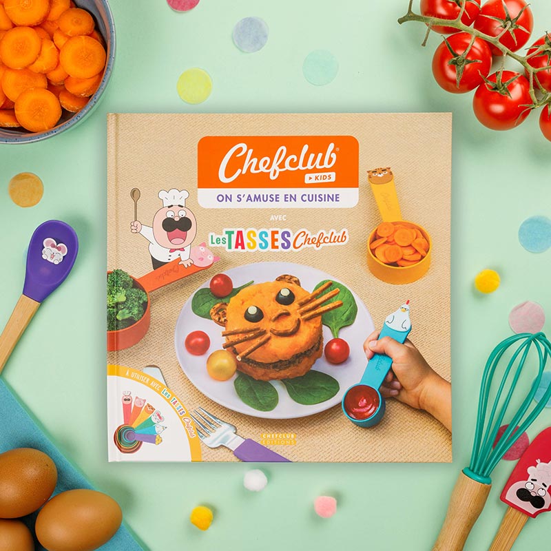 Chefclub Kids - Coffret de 10 Emporte-Pièces et Livre de Cuisine pour  Enfant - C'est la