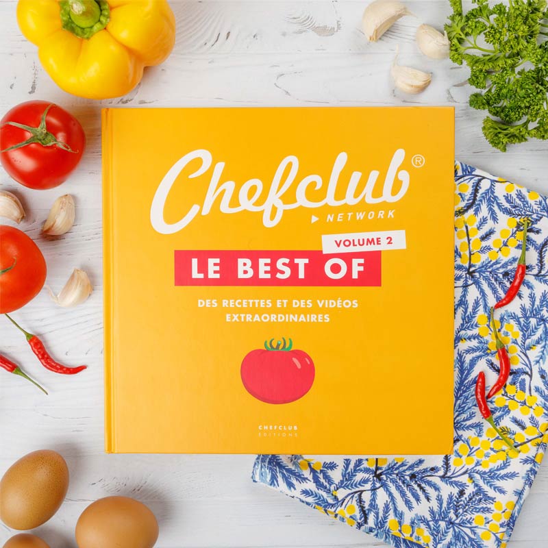 Livre - Best Of Vol.2 - Recettes et vidéos extraordinaires Livre Adulte Chefclub 