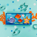 
                                     
                  Emporte-pièces : biscuits marins en forme de poissons et étoile de mer	
                  	
                  