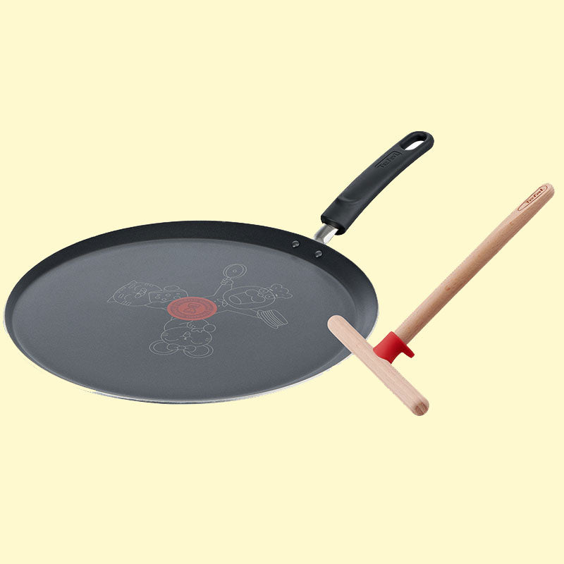 Chefclub by Tefal - Galettière + répartiteur en bois (34cm)