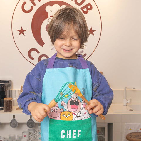 Coffret de cuisine mini ustensiles pour les enfants - Chef club - Fox & Cie