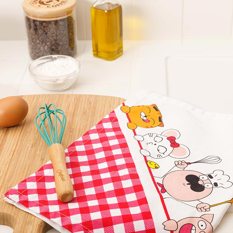 Torchon de cuisine coton imprimé blanc 50 x 70 cm Jake24 | Maisons du Monde Torchon de cuisine coton imprimé blanc 50 x 70 cm Jake24 | Maisons du Monde